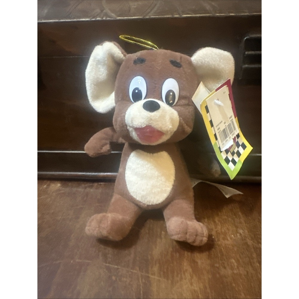 VTG Cartoon Network 1996‎ "Tom & Jerry" Mouse Plush Toy Cartoon Network Rare 8"